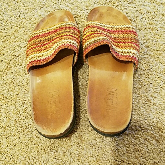 Walking Company Multi  Color Slide Sandal Size 40 - Picture 1 of 4